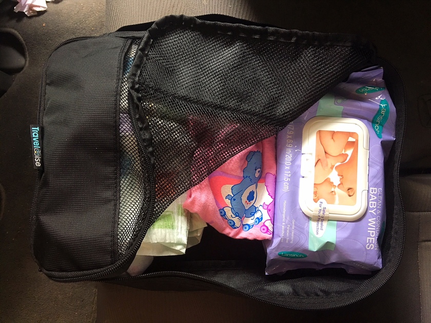 Make a backup diaper bag-packing-cubes